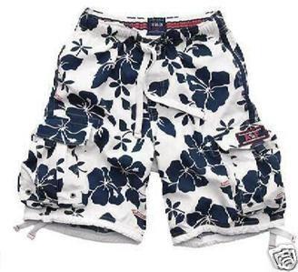 Abercrombie Fitch Hombres Nado Playa Cortos AF7655